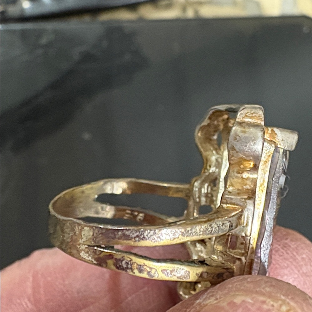 COPY - COPY - Mystic topaz sterling ring - Picture 9 of 10